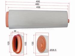 Фильтр воздушный BMW X3 E83 03-10/X5 E53 00-06/ X5 E70 07-14/X6 E71 08-/RANGE ROVER 02-06 дизель