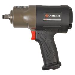 Гайковерт пневматический ударный композитный 1/2"DR 1890Нм PRO (ATAZ114)