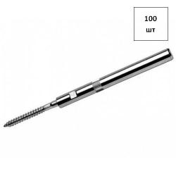 Полкодерж. скрытого крепления 6х12х120, оц. 100шт FORTLUFT sts031826