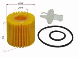 Фильтр масляный (картридж) TOYOTA COROLLA,AURIS,AVENSIS,PRIUS 1-2ZR