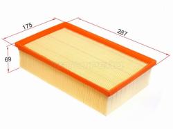 Фильтр воздушный SKODA OCTAVIA 1.8/2.0 13-/KODIAQ 2.0 16-/VW PASSAT B8 15-/TIGUAN 2.0 16-