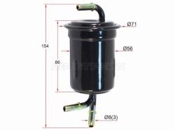 Фильтр топливный KIA CARENS FC/FJ 00-06/SHUMA/SEPHIA 97-04/SPECTRA 00-04