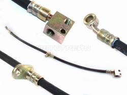 Шланг тормозной перед (Таиланд) HONDA CITY/FIT/JAZZ 01-/AIRWAVE/PARTNER 05- LH