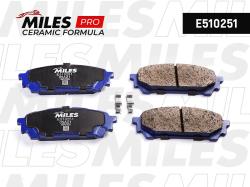 E510251 Колодки тормозные SUBARU IMPREZA 2.0 11.02- задние Ceramic