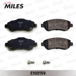 E100159 Колодки тормозные HONDA CR-V III 07- передние SemiMetallic