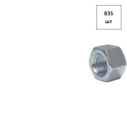 Гайка в/проч. M 16 кп 8.0 DIN 934 оц. 835шт FORTLUFT sts014892