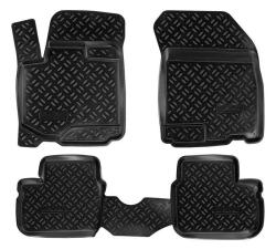 AIRLINE ACM-PS-64 Ковры для Suzuki SX4 I Classic (06-, 10-), 4 шт., выс. борт, ТЭП, черн.