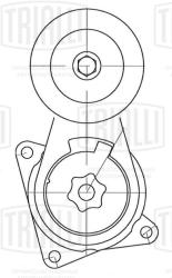 Ролик привод. ремня для а/м Toyota Mark II X90 (92-)/Chaser X100 (96-)/Lexus GS (93-) 2.5i/3.0i [JZ] (с натяж. мех.) (CM 5440)