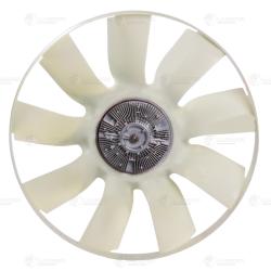 Муфта вязкост. для а/м КАМАЗ 65115 с дв.740.62, 740.65 Евро-3 (с крыльч.) d 704мм; 9 лопастей (LVC 07704)