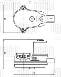 Электродвиг. ст. торм. для а/м Hyundai i30 II (11-)/Kia Ceed (12-) (RCM 201003)