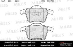E110300 Колодки тормозные VOLVO XC90 2.4-4.4 02- задние SemiMetallic