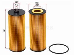 Фильтр масляный (картридж) MERCEDES G-CLASS AMG W463 12-/GL-CLASS X166 12-16/S-CLASS W221/W222 10-