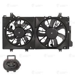 Э/вентилятор охл. для а/м Mazda 3 (BM) (13-) 1.5i/1.6i/2.0i (2 вент.) (с кожухом) (LFK 2513)