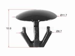 Клипса HONDA (1 шт.)