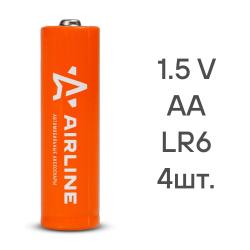 Батарейки LR6/AA щелочные 4 шт. AA-040