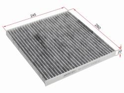 Фильтр салона NISSAN TEANA L33 14-/QX60 13- угольный