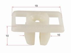 Клипса рамки гос. номера FORD (1 шт.)