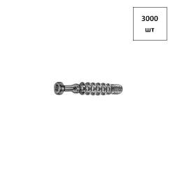 Шток эксц."Эконом" М6, 30.3мм, PZ, оц. 3000шт FORTLUFT sts032035