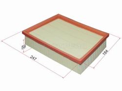 Фильтр воздушный CITROEN C4 06-/PEUGEOT 307 05-