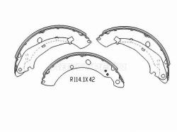 Колодки тормозные барабанные Skoda Rapid 12- / Volkswagen Polo 09-22