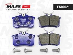 Колодки тормозные AUDI A4/A6/RENAULT SCENIC/VW GOLF 2/3/PASSAT зад. Ceramic E510021
