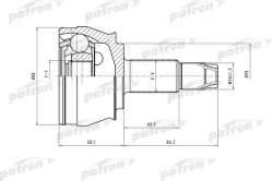 ШРУС PCV1297