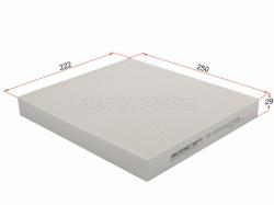 Фильтр салона HYUNDAI SONATA VII LF 15-19