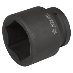 Головка ударная торцевая 1-1/2"DR шестигранная 70мм, L=100мм (ATAS708)