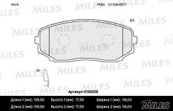 E100229 Колодки тормозные MAZDA CX-7/CX-9 07- передние SemiMetallic