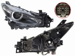 Фара Mazda 3 16-19 / Axela 16-19 (Справа/ LED/ С электрокорректором)