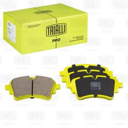 Колодки торм. для а/м Audi A4 (B9) (17-)/A6 (18-) диск. зад. 129x59 (керам.) (PF 4475CR) PRO