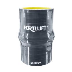 Силиконовый патрубок демпферный 50x100мм sh50f50