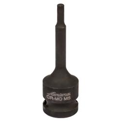 AIRLINE ATAS033 Головка ударная торцевая 1/2&quot; DR внешний SPLINE M5 L=78 мм