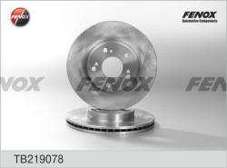 Диск тормозной HONDA CIVIC 01-06/CR-V 2.0 02-06/STREAM 15" 01- передний вент. TB219078