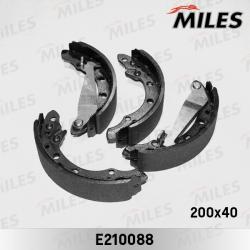E210088 Колодки торм.бар.AUDI A2/VW G2/G3/PASSAT/POLO/SKODA FABIA 86-08
