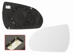 Полотно зеркала Hyundai Solaris 17-22 / Accent 17-22 / Solaris HS 24- (Слева/ Обогрев)