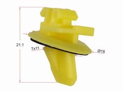 Клипса молдинга кузова TOYOTA/LEXUS (1 шт.)