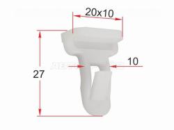 Клипса молдинга TOYOTA / LEXUS (1 шт.)