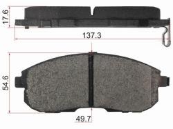 Колодки тормозные (Спереди) Nissan Juke 10-20 / Primera 01-08 / Teana 03-20 / Tiida 04-14 / Suzuki S