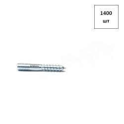 Винт-шуруп 8х60 оц. 1400шт FORTLUFT sts027439