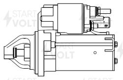 Стартер для а/м BMW X5 E70 (06-) 3.0i/X3 F25 (11-) 2.0i/5 E60 (05-) 2.5i (тип VALEO) 1,2кВт (LSt 2626)