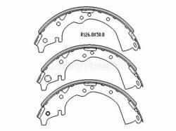Колодки тормозные барабанные Toyota Crown 83-99 / Hiace 89-98