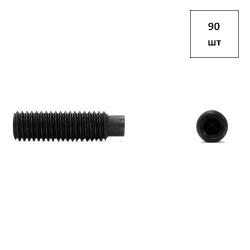 Винт уст. 4х16 DIN 913 (ISO 4026) А2 90шт FORTLUFT sts013020