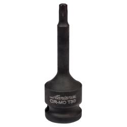 AIRLINE ATAS024 Головка ударная торцевая 1/2&quot; DR внешний TORX T30 L=78 мм
