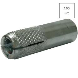 Забивной анкер М 8 желтый цинк 100шт FORTLUFT sts023446