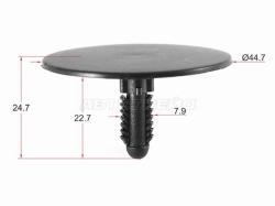 Клипса обшивки капота FORD (1 шт.)