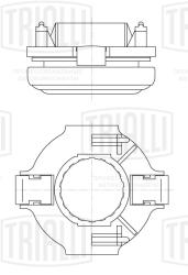 Муфта выкл. сцеп. для а/м Volvo 460 (89-) (мех.) (CT 0911)