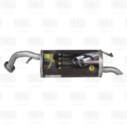 Глушитель для а/м Toyota Yaris (99-) осн. (алюм. сталь) (EMM 1901)