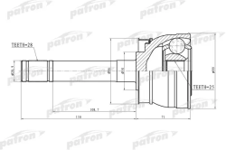 ШРУС PCV9721