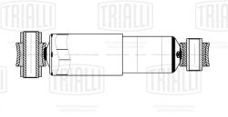 Амортизатор для а/м Mercedes (оси TE/TL/TZ) (286/394 20х66 20х66 О/О) пер. (AH 15025)